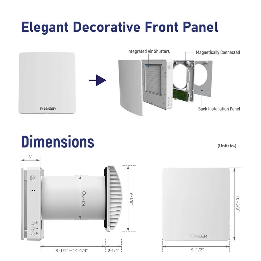 50 Single-Room Wall-Mounted Energy Recovery Ventilator T171699