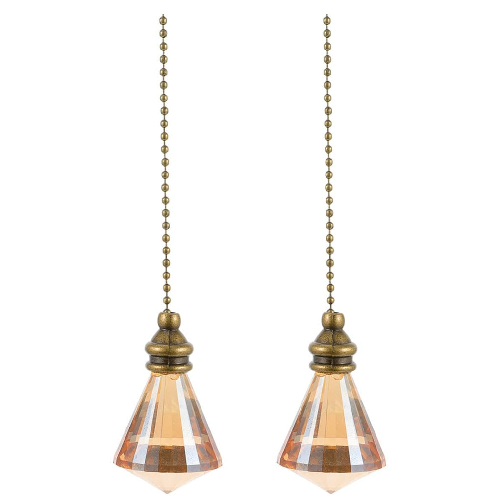 Ceiling Fan Pull Chain Crystal Pendant Y7106