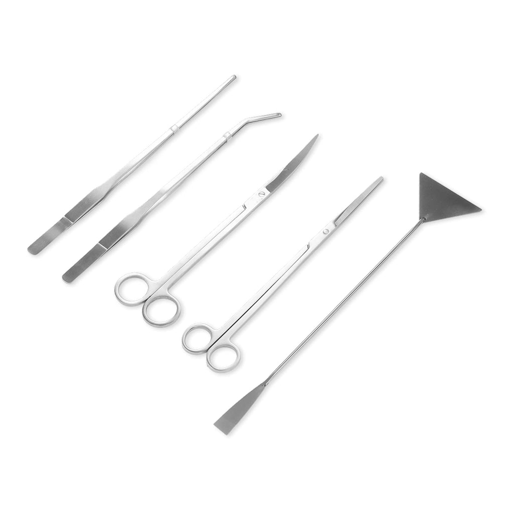 Stainless Steel 5 in 1 Aquarium Aquascaping Kit J8763