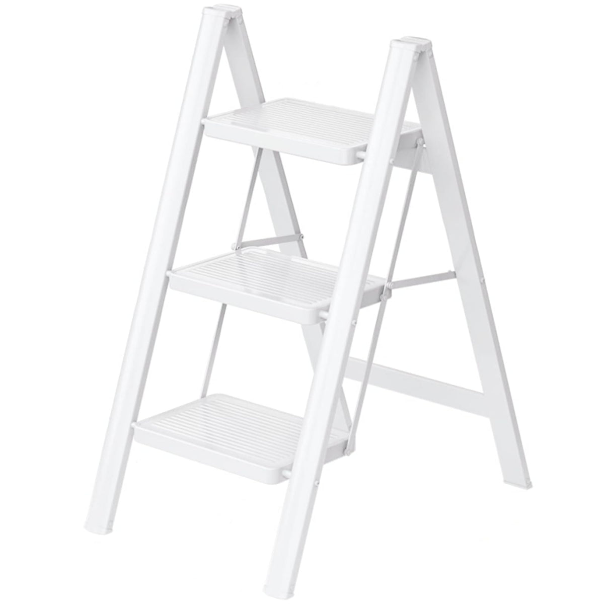 Folding 3 Step Stool with Anti-Slip Pedal K4616