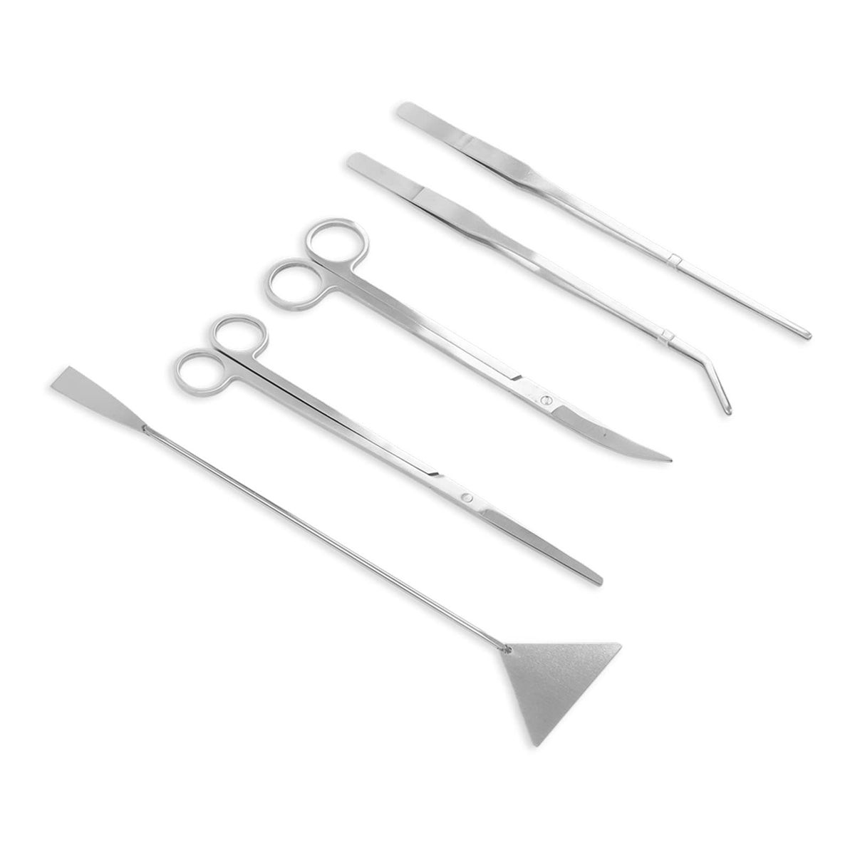 Stainless Steel 5 in 1 Aquarium Aquascaping Kit J8763