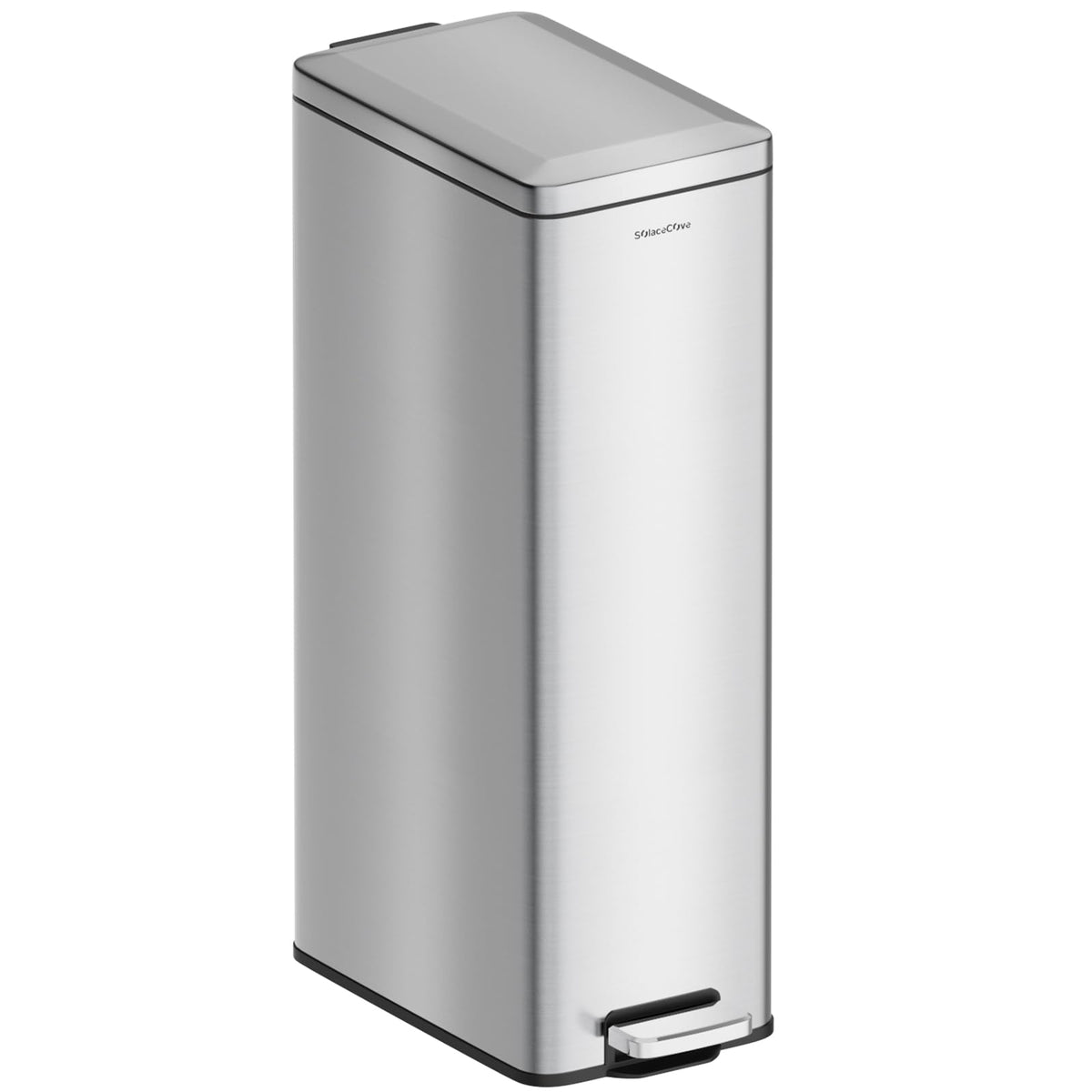 8 Gallon Stainless Steel Trash Can with Soft Close Lid P516575