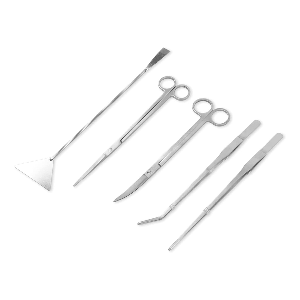 Stainless Steel 5 in 1 Aquarium Aquascaping Kit J8763