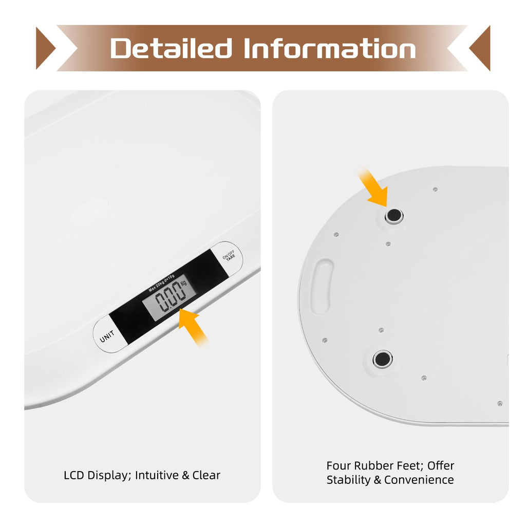 Digital Weight Scale up to 44 lbs G9908
