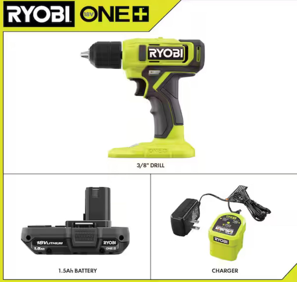 18V Cordless 3/8 in. Drill/Driver Y21629