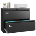 2 Drawer File Cabinet with Lock N62769