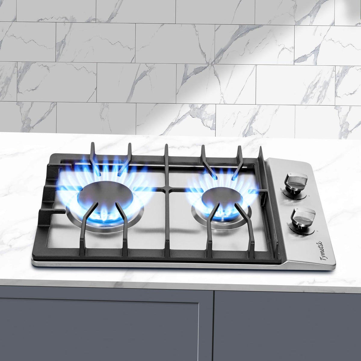 12 Inch 2 Burners Stainless Steel Gas Cooktop S924017