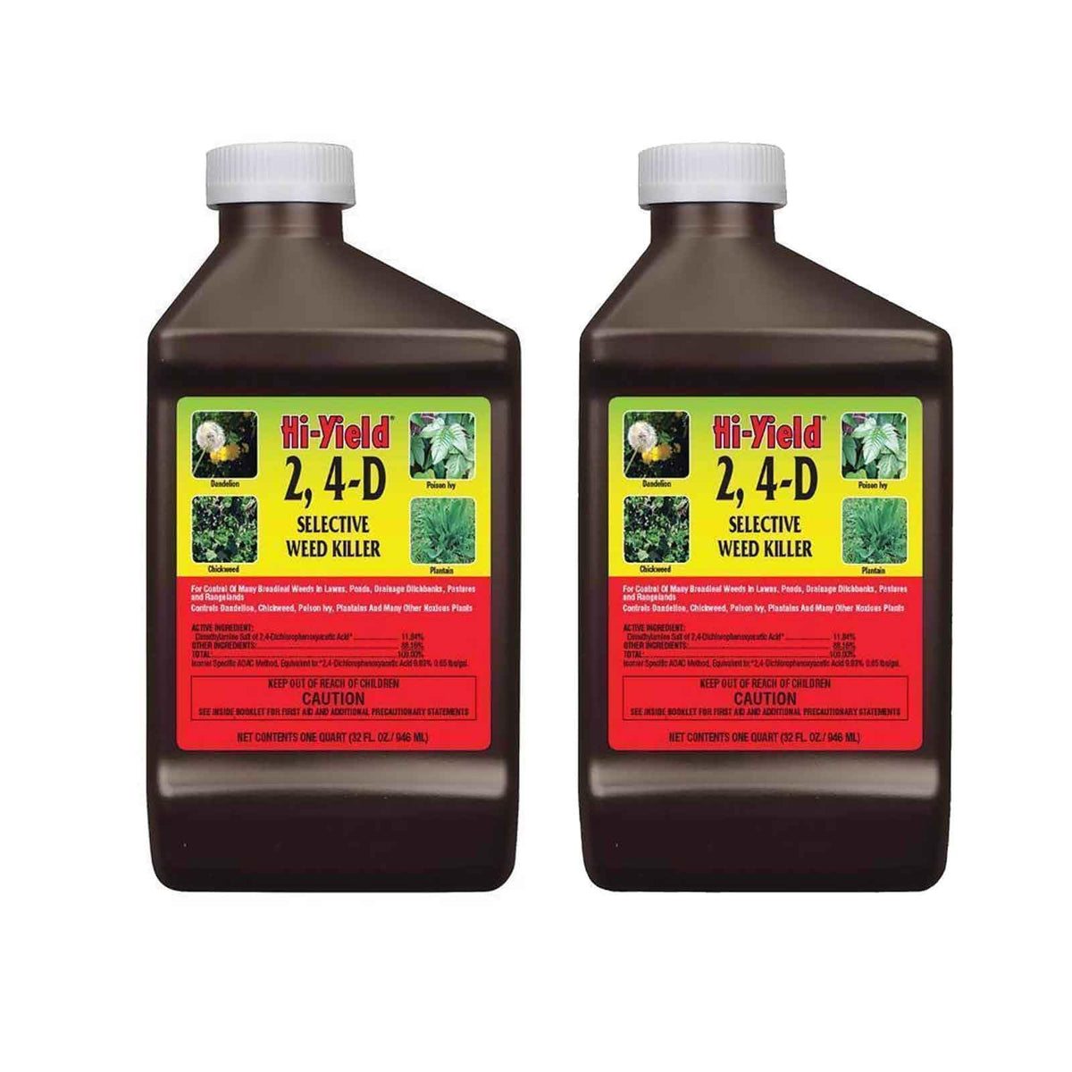 2,4-D Broadleaf Weed Killer Concentrate 32 oz 2 Pack Z50653