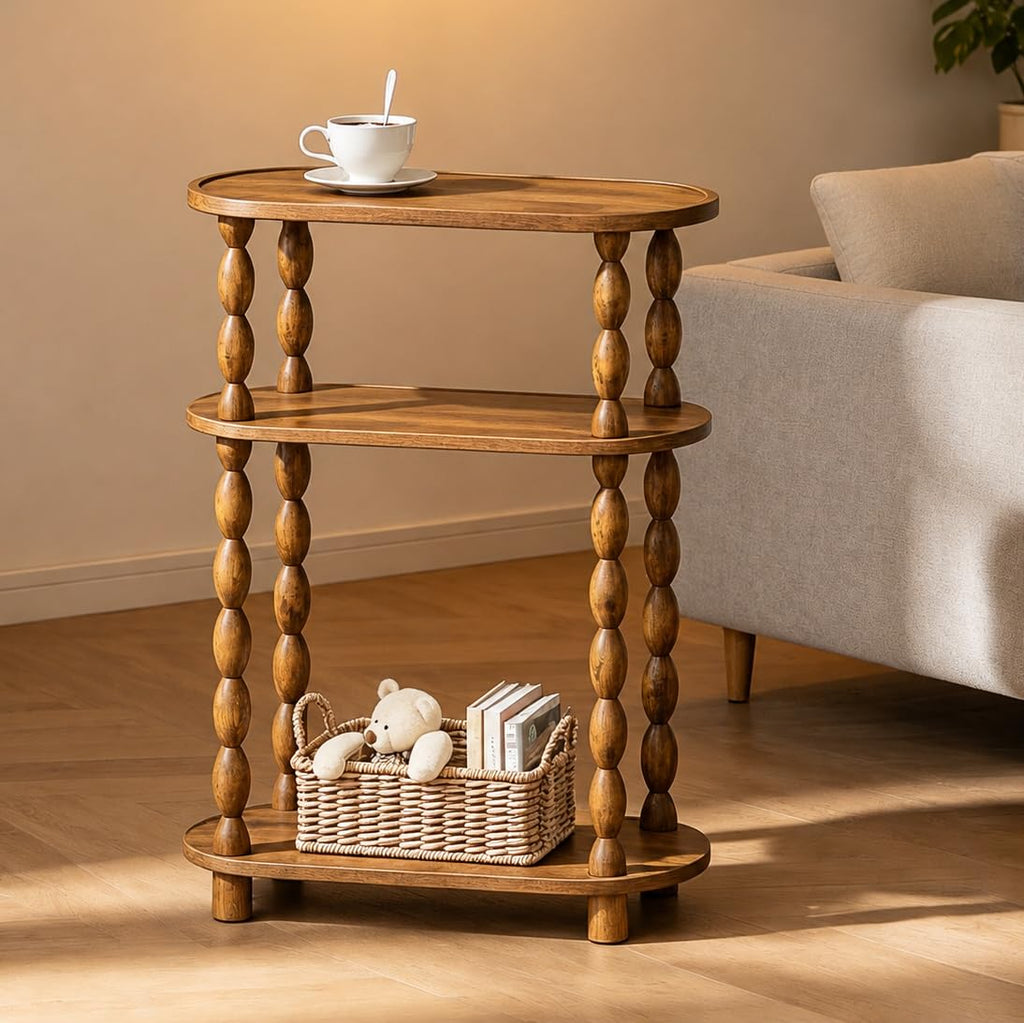 Narrow 3-Tier End Table W62919