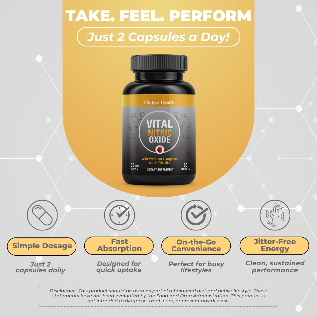 L-Arginine L-Citrulline Nitric Oxide Booster K687147