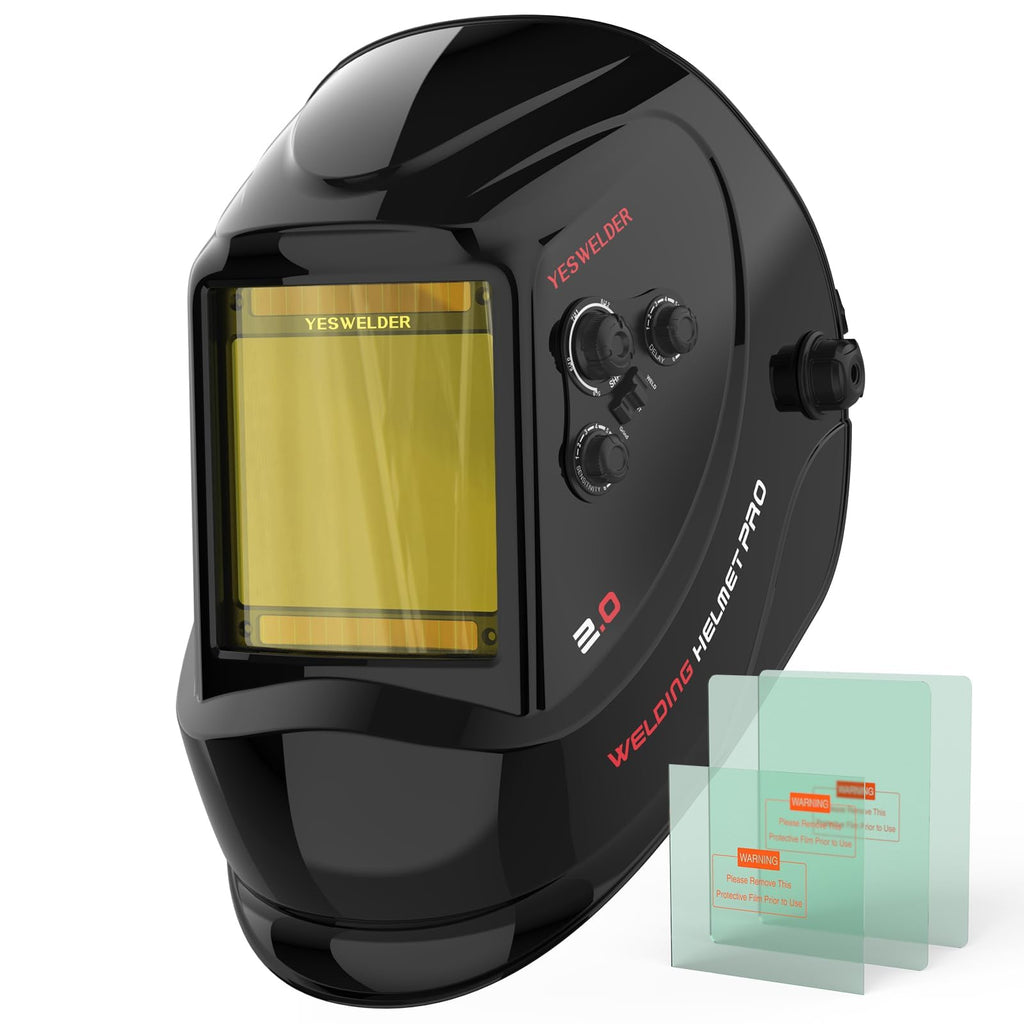 Auto Darkening Welding Helmet Large View F66796
