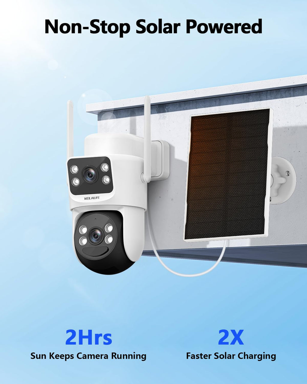 Wireless Security Camera System with 10" HD Monitor Q22552