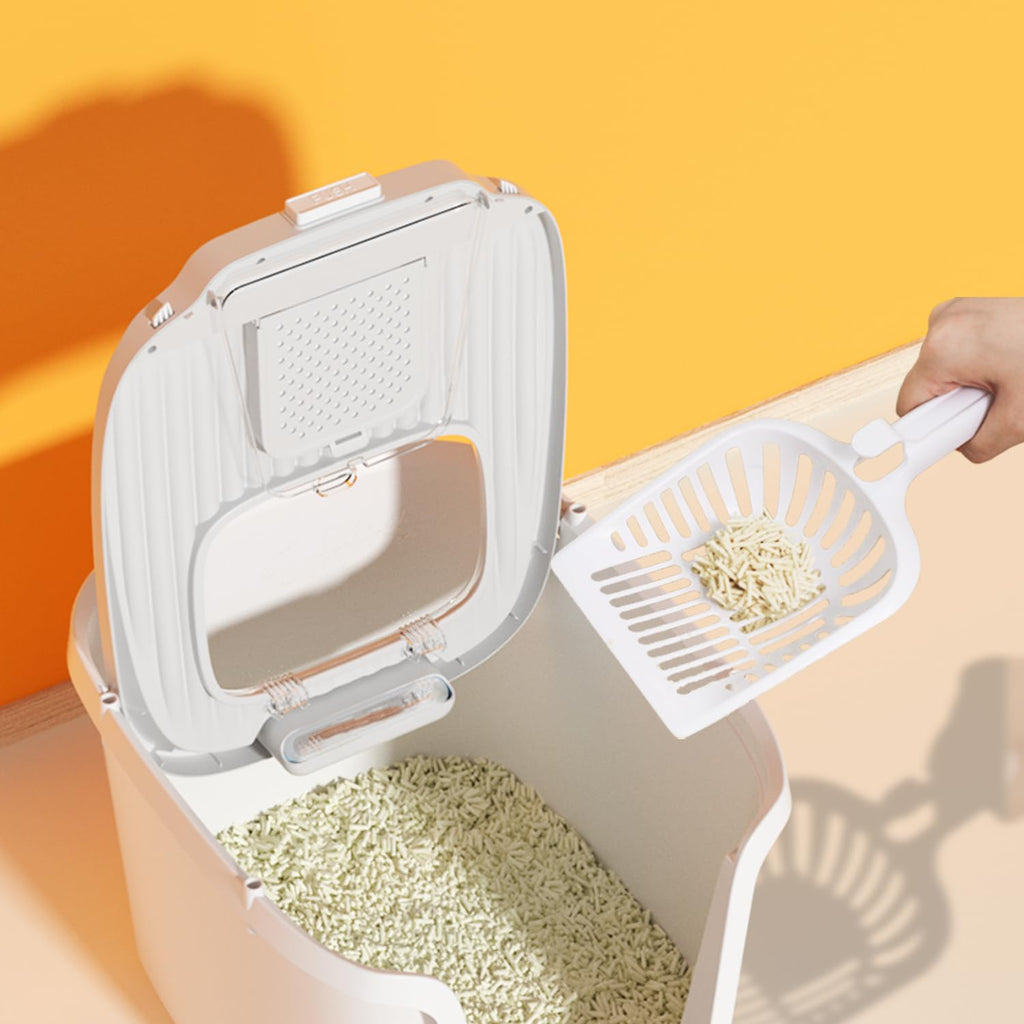 Molded Cat Litter Box with Scoop S35095