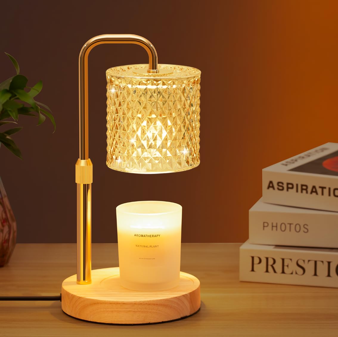 Dimmable Candle Warmer Lamp with Timer R46300