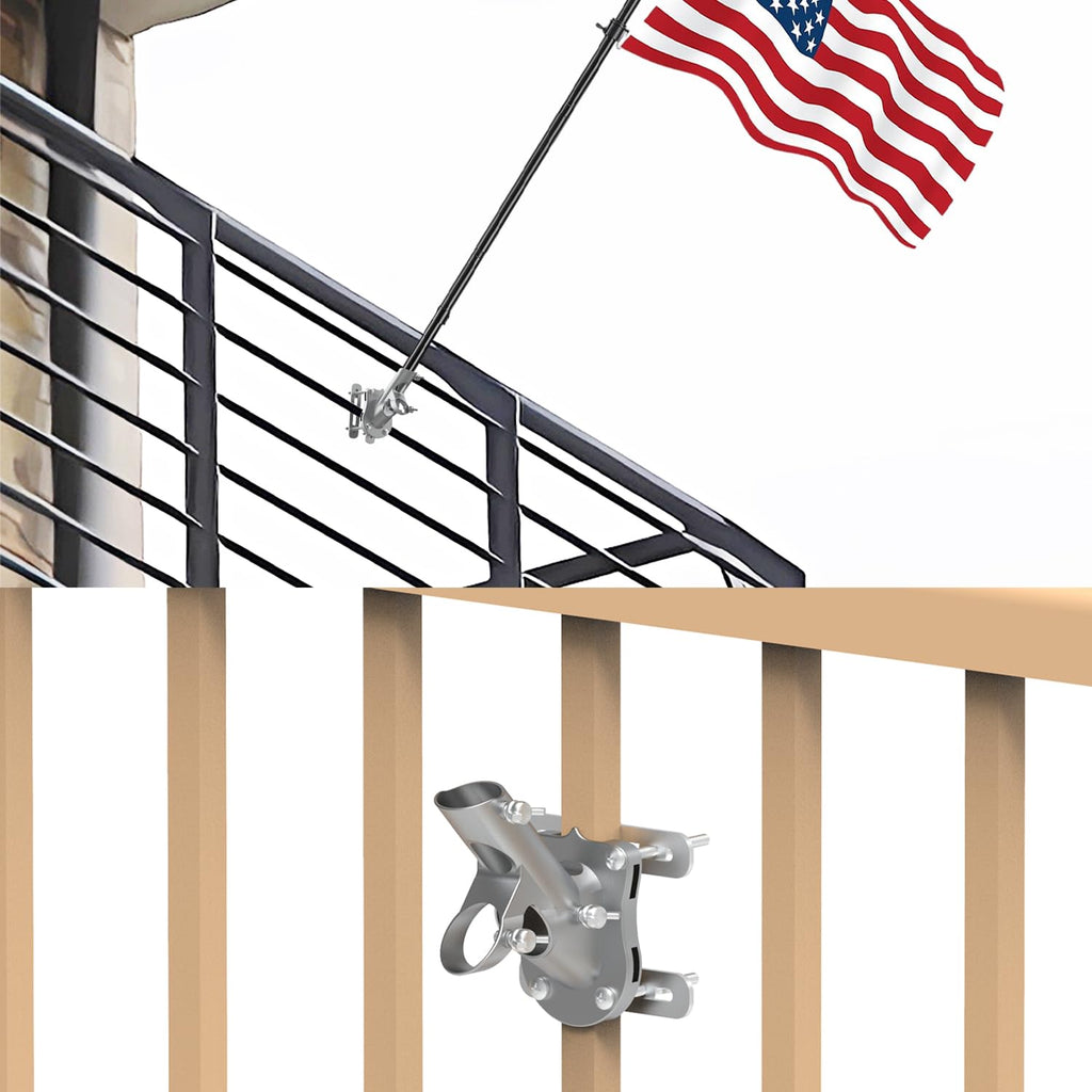 Aluminum Flag Pole Bracket for 1" Diameter Flagpole K673