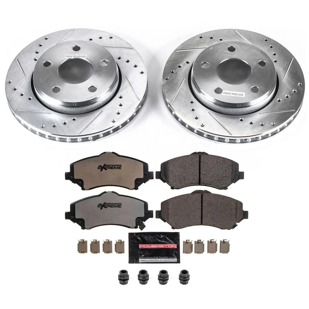 Front Brake Pad & Rotor Kit D56324
