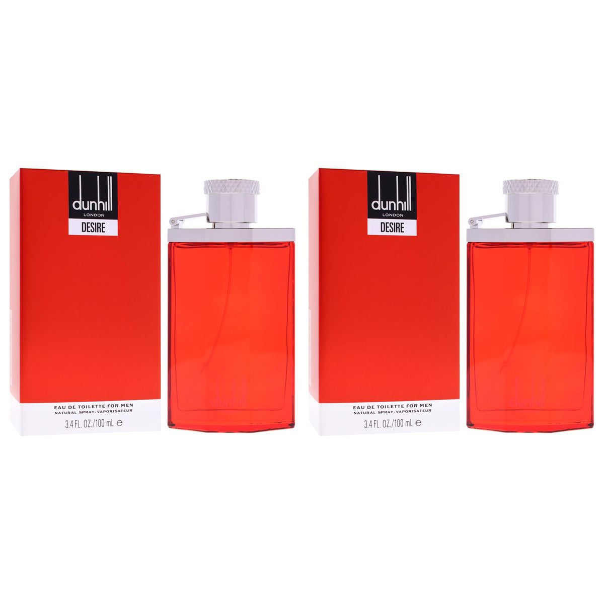 3.4 oz EDT Spray Pack of 2 E3009