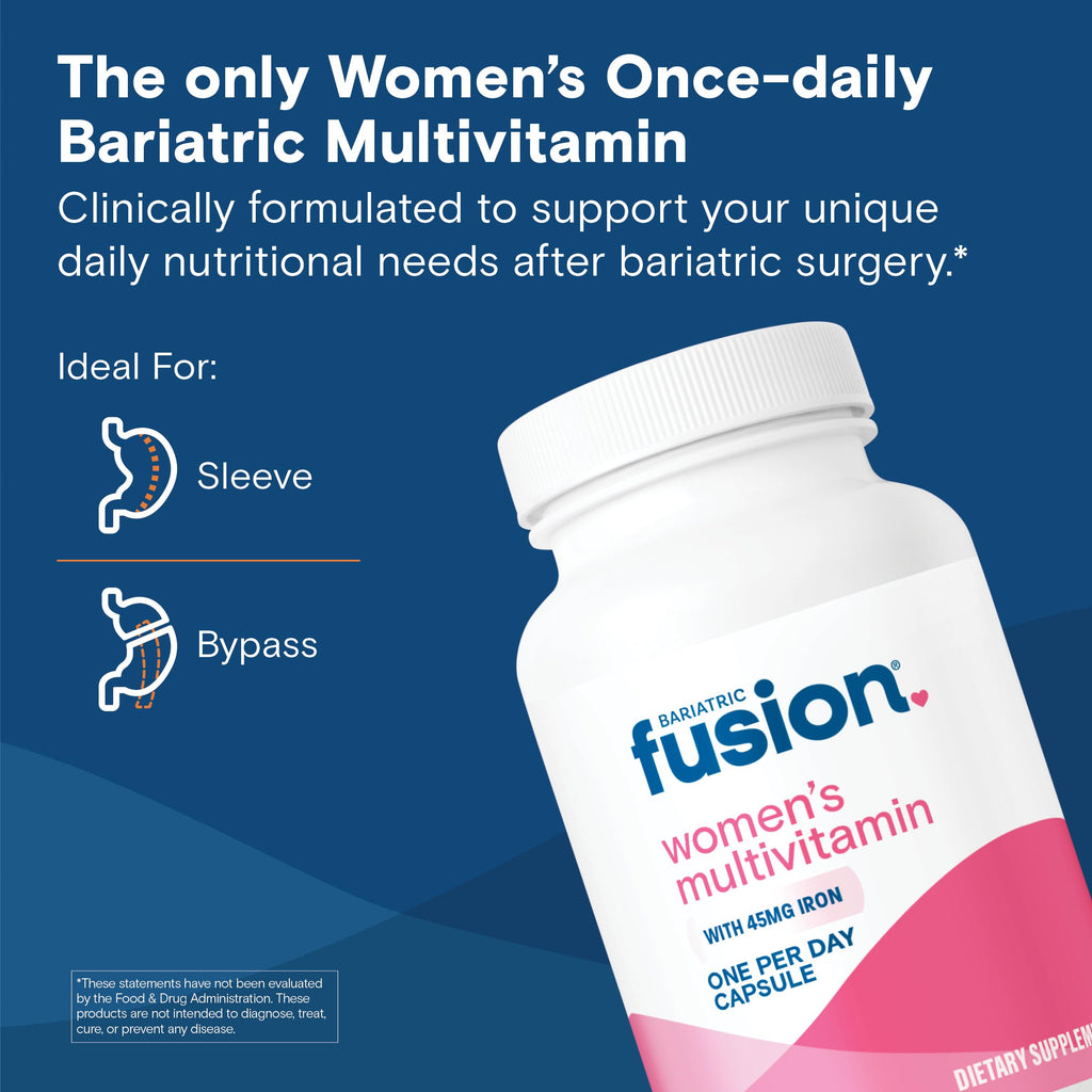 Women's Bariatric Vitamin with Iron, 30 Capsules U75243
