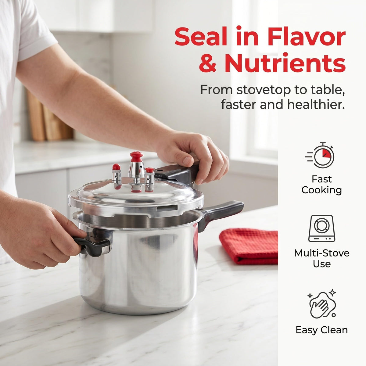 2 Liter Aluminum Alloy Pressure Cooker I404269