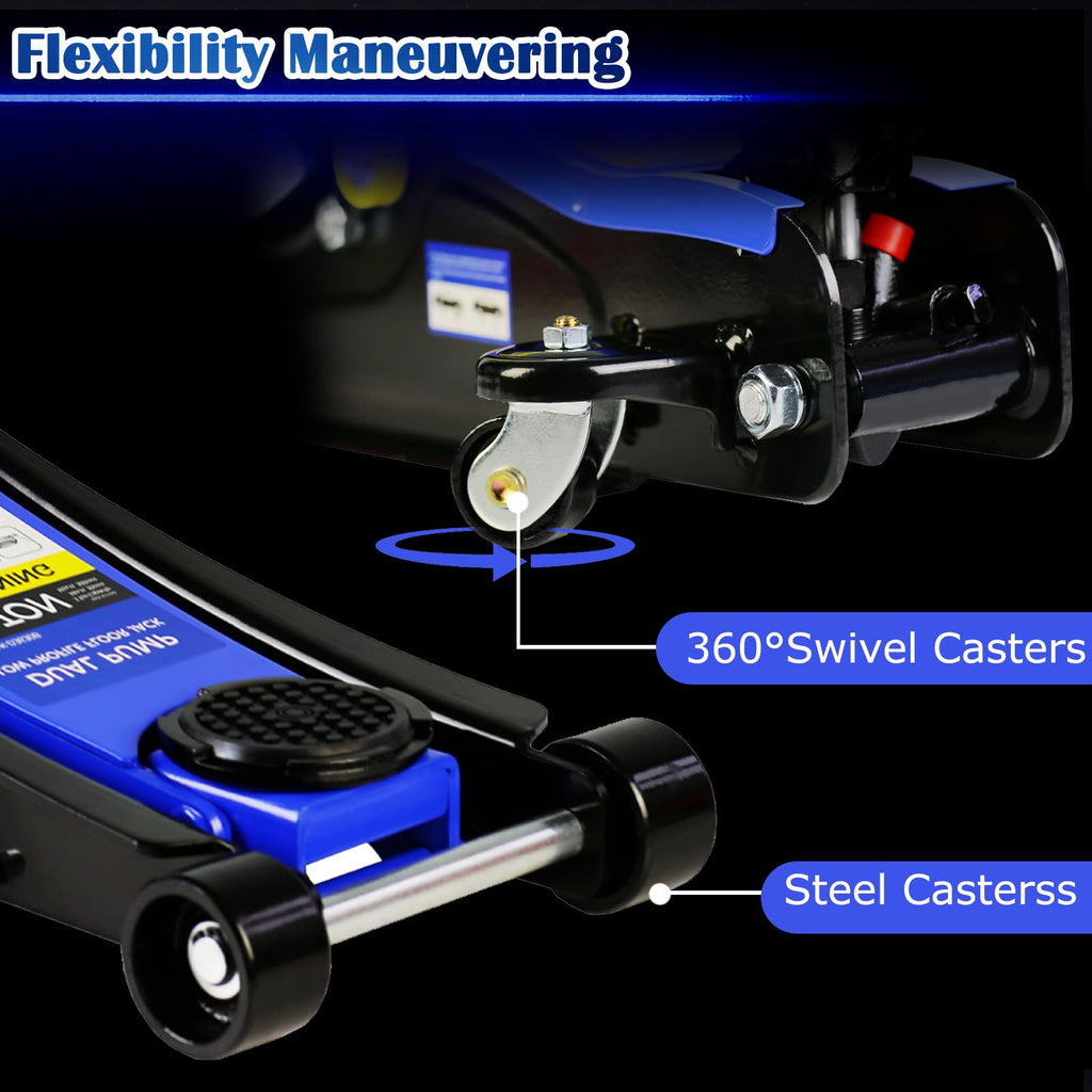 2 Ton Low Profile Hydraulic Steel Floor Jack W58905