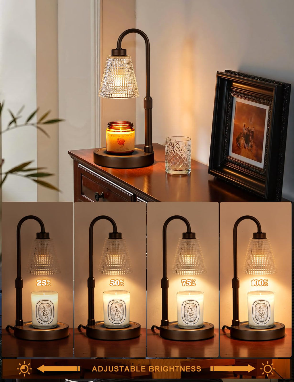 Candle Warmer Lamp with Timer X64032