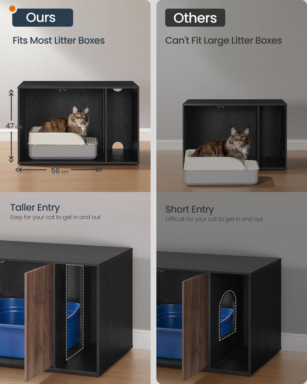Cat Litter Box Enclosure C571841