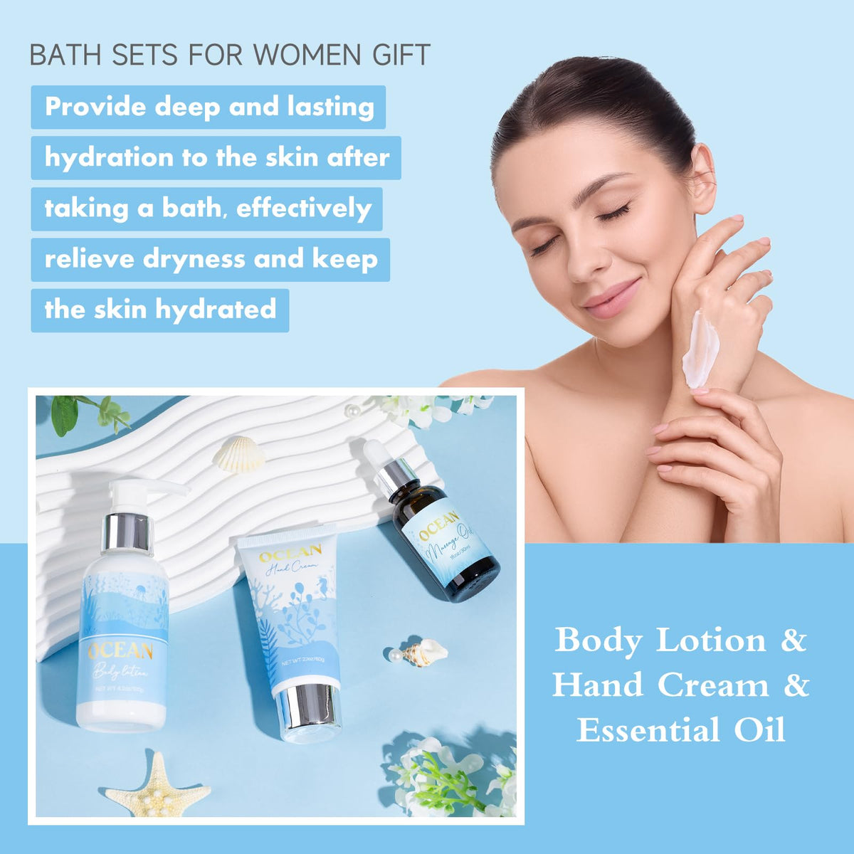 Spa Gift Baskets Bath and Body Gift Set X683458