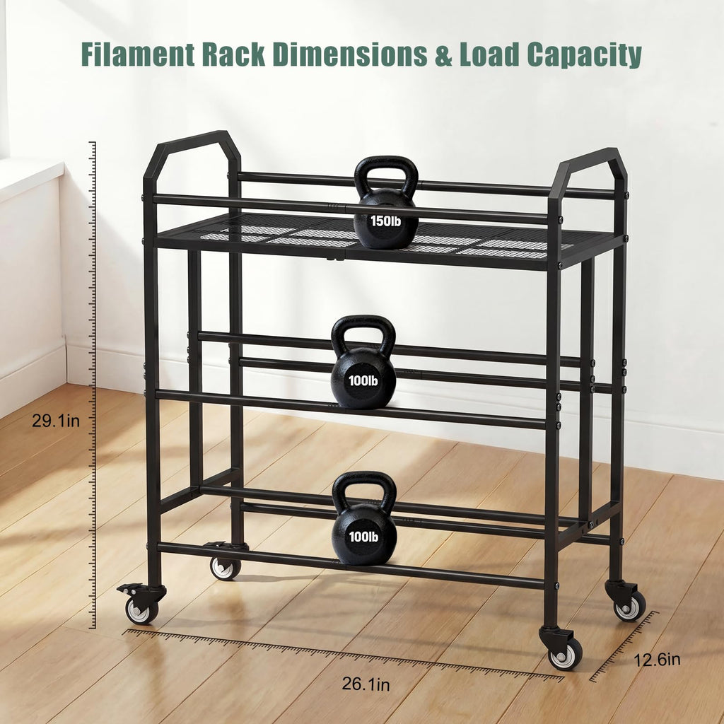 Filament Storage Rack with Wheels R36452