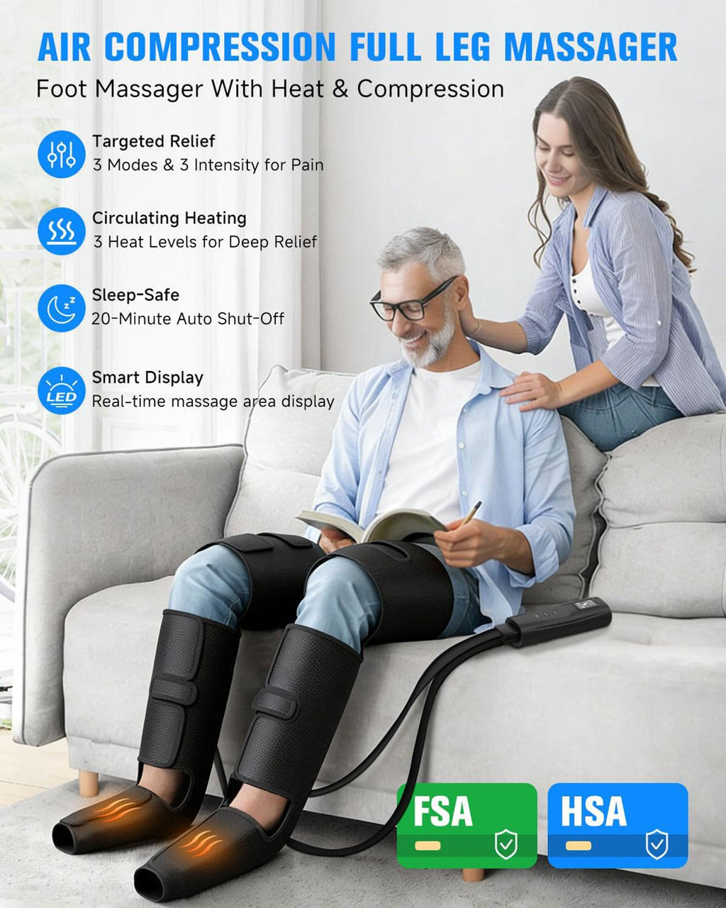 Black Leg Compression Boots F941046