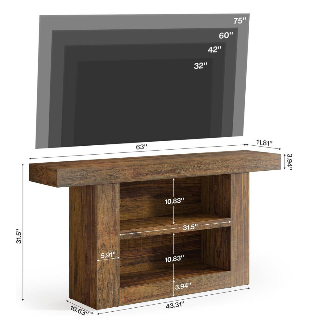 63" 3-Tier TV Stand I2862