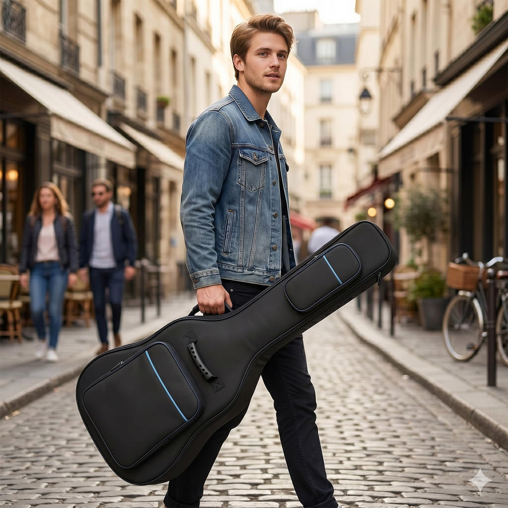 Black Electric Guitar Bag X6472