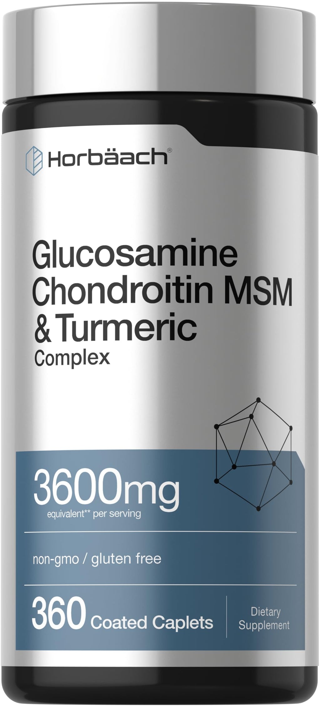 Glucosamine Chondroitin MSM 360 Caplets F4748