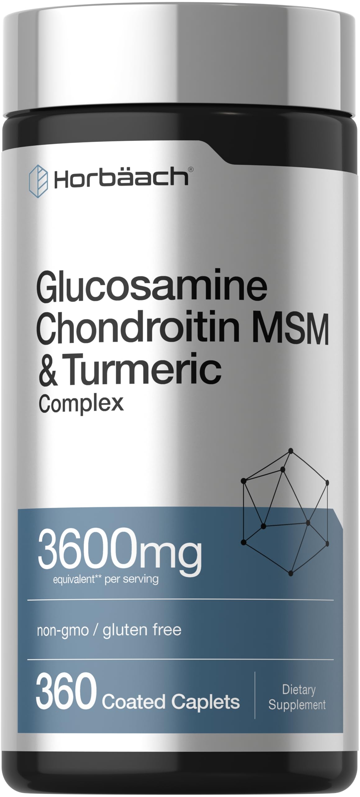 Glucosamine Chondroitin MSM 360 Caplets F4748