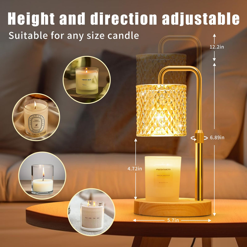 Dimmable Candle Warmer Lamp with Timer R46300
