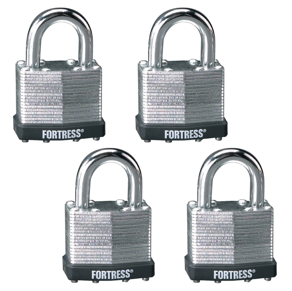 Laminated Steel Padlock 4-Pack J399