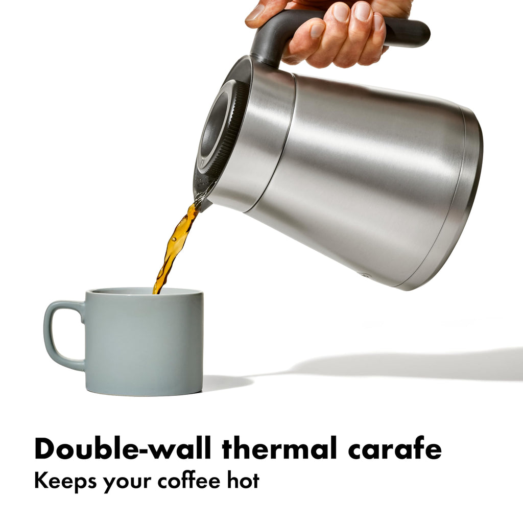 12-Cup Coffee Maker with Single-Serve Function H839