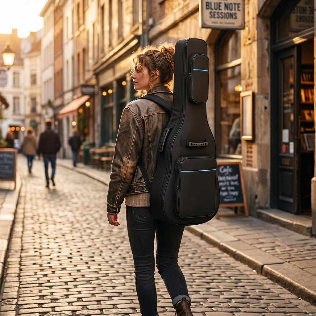 Black Electric Guitar Bag X6472