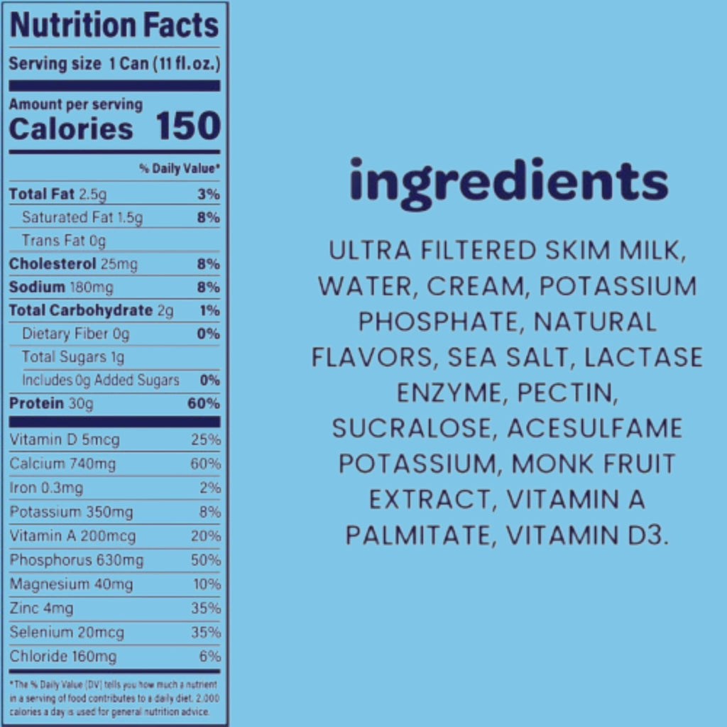 Protein Shake Variety Pack 30g Protein 12 Pack W48568