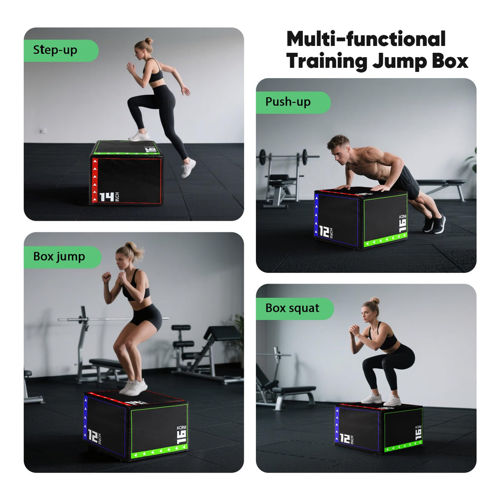 3 in 1 Plyometric Jump Box M661