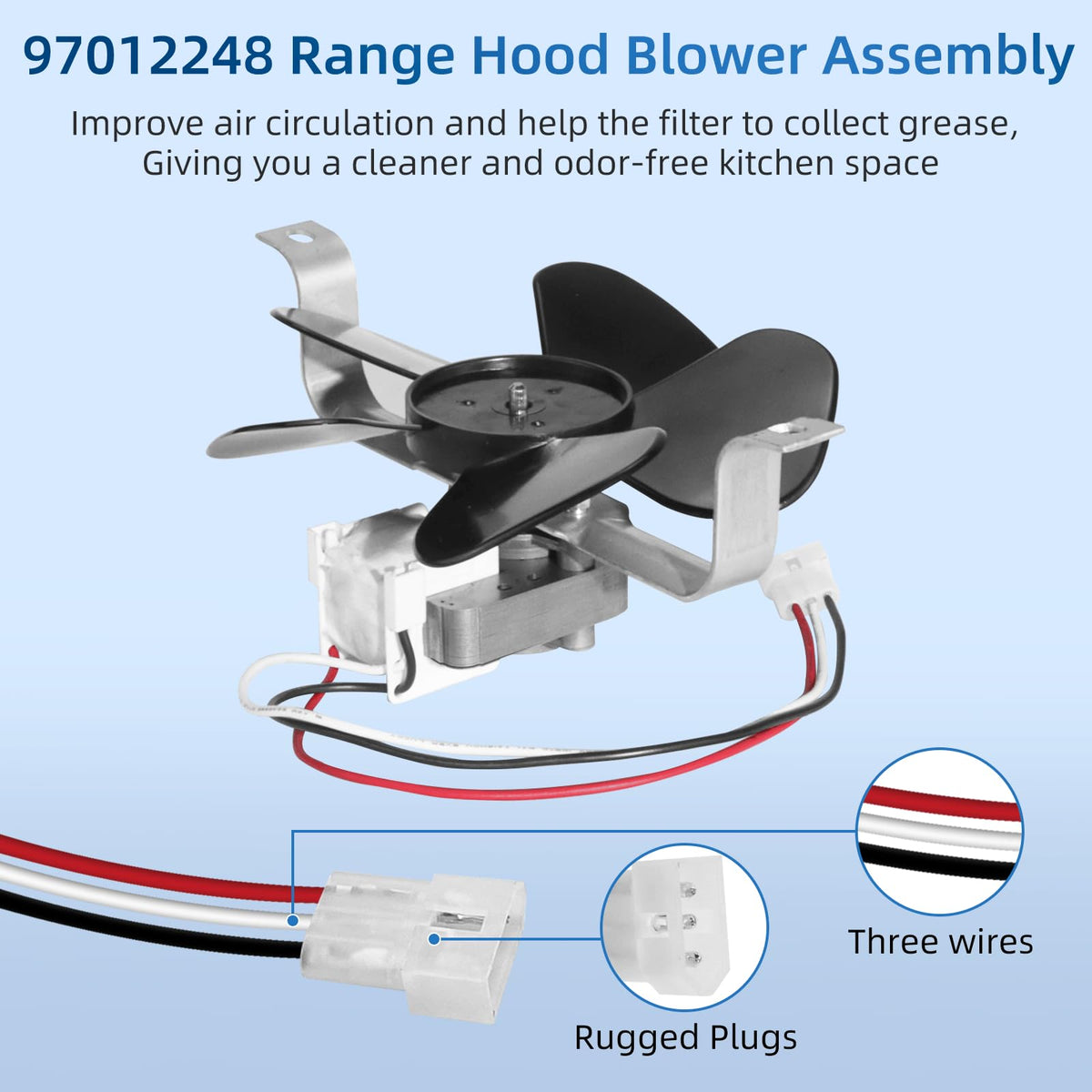 Range Hood Fan Motor Replacement Part Y9306