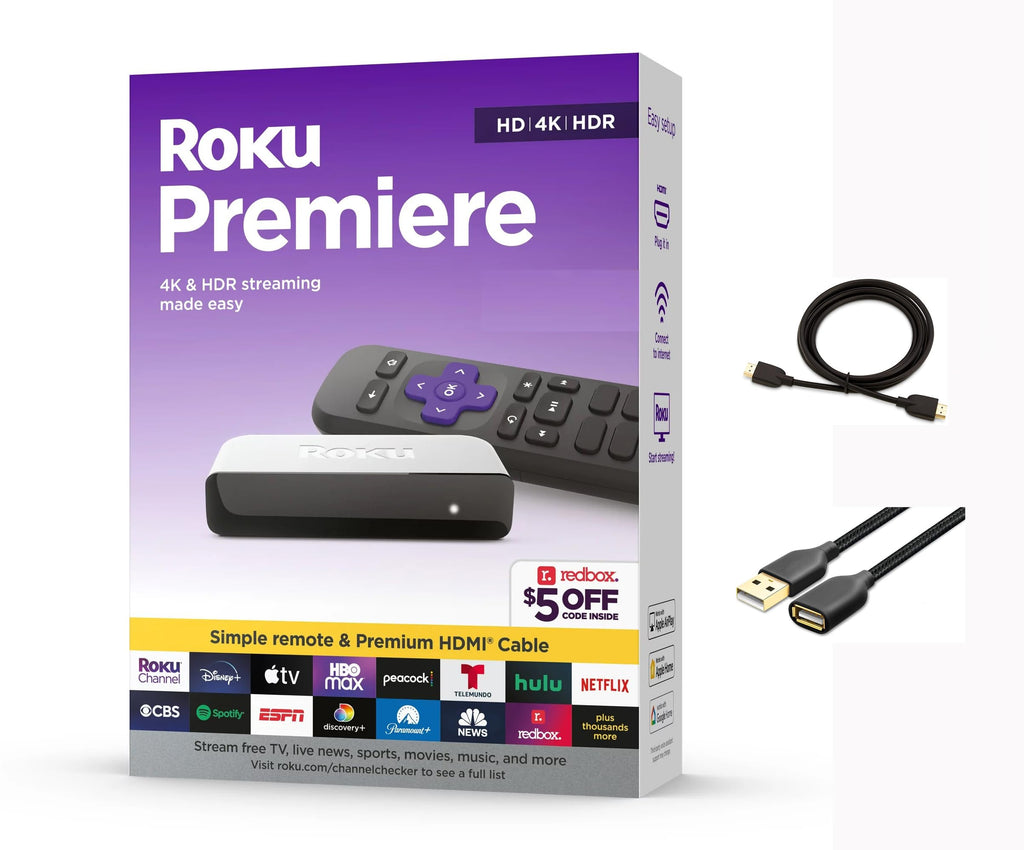 4K HDR Streaming Media Player with HDMI Cable and Remote T895