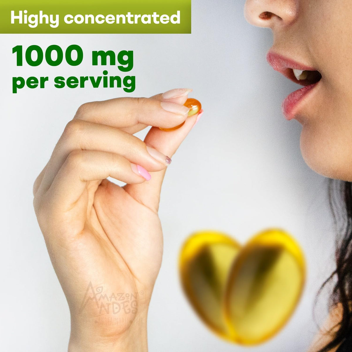 Moringa Seed Oil Softgels, Cold-Pressed, Vegan, 100 Softgels J464933