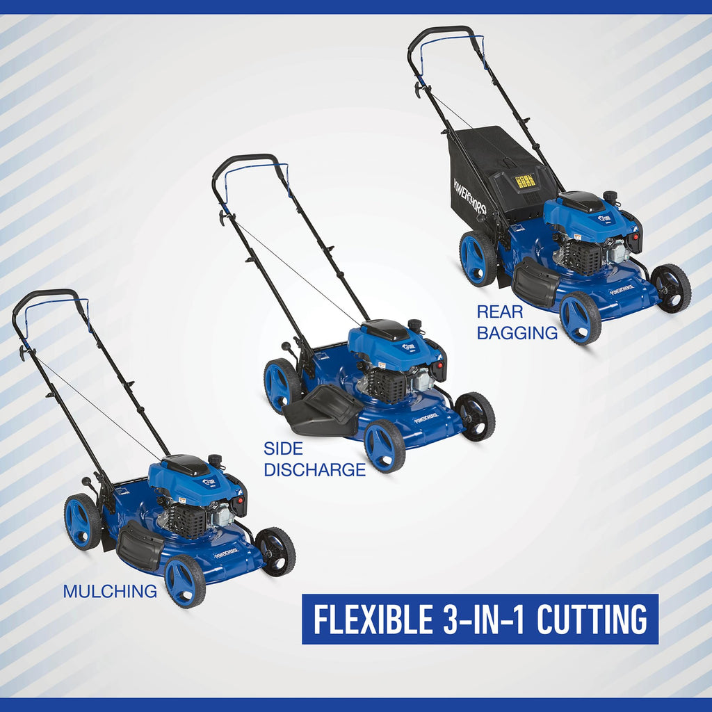 21in. 3-in-1 Gas Lawn Mower U4244
