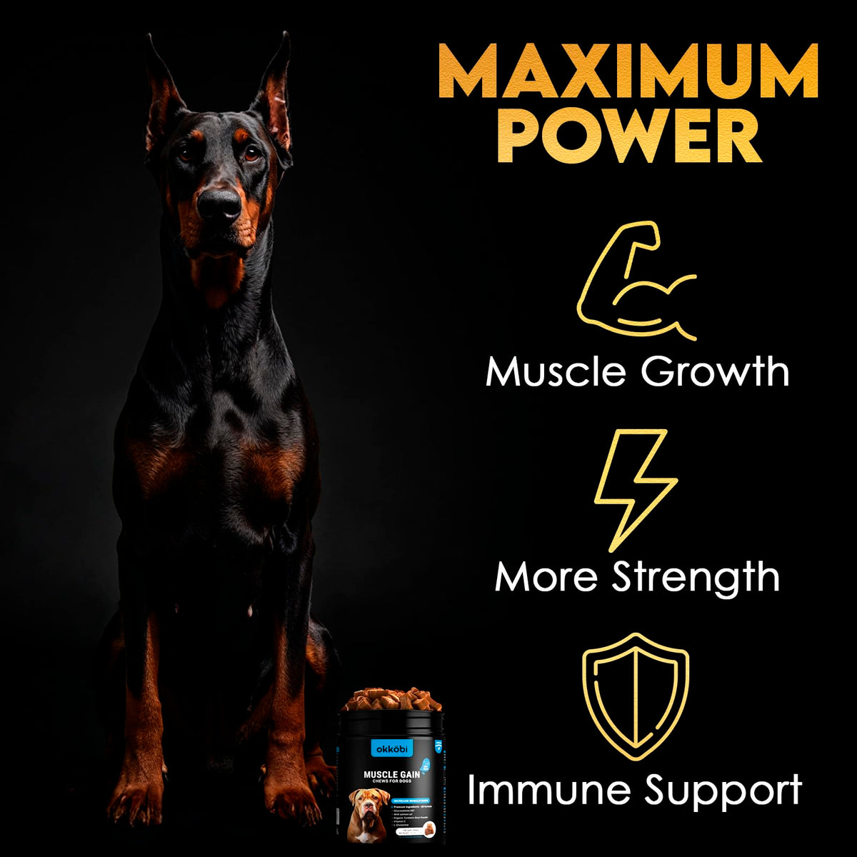 High Calorie Chicken Chews for Dogs 150ct K626900