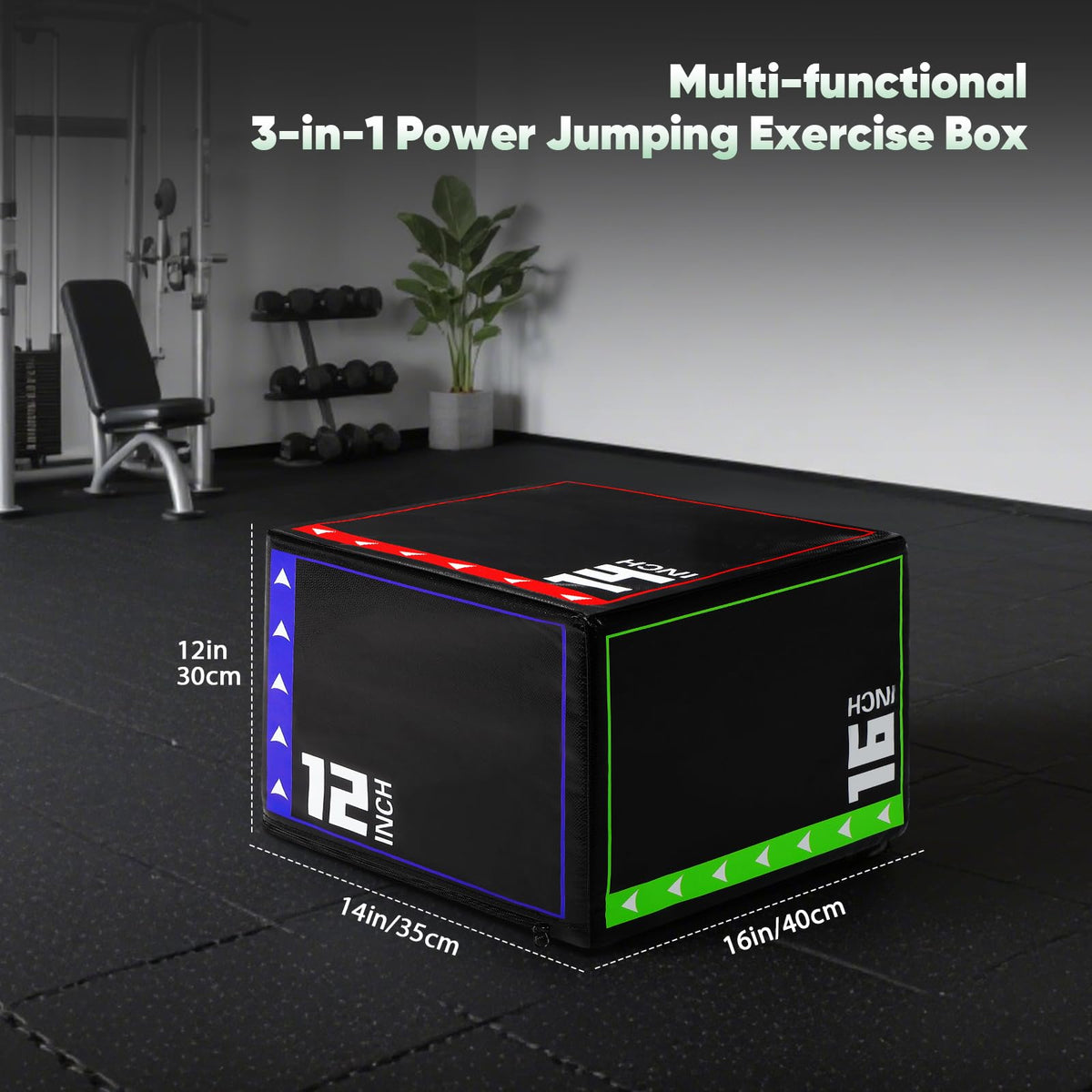 3 in 1 Plyometric Jump Box M661