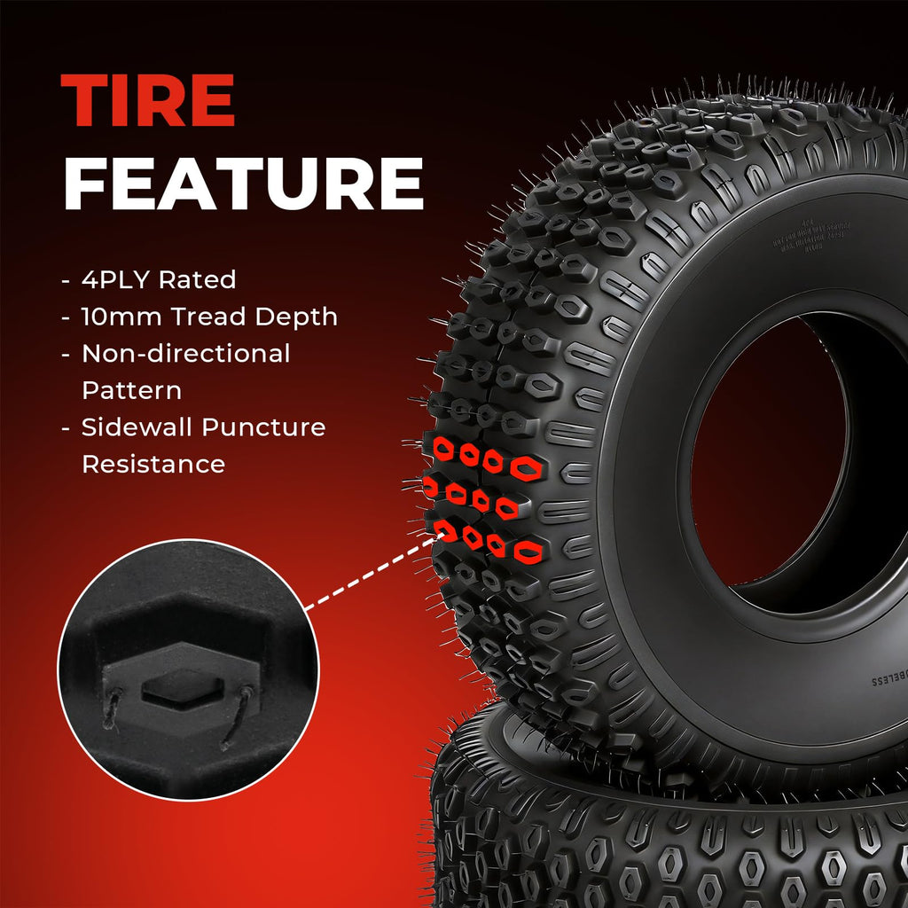 20x7-8 All-Terrain Tubeless Tires Set of 2 I53477
