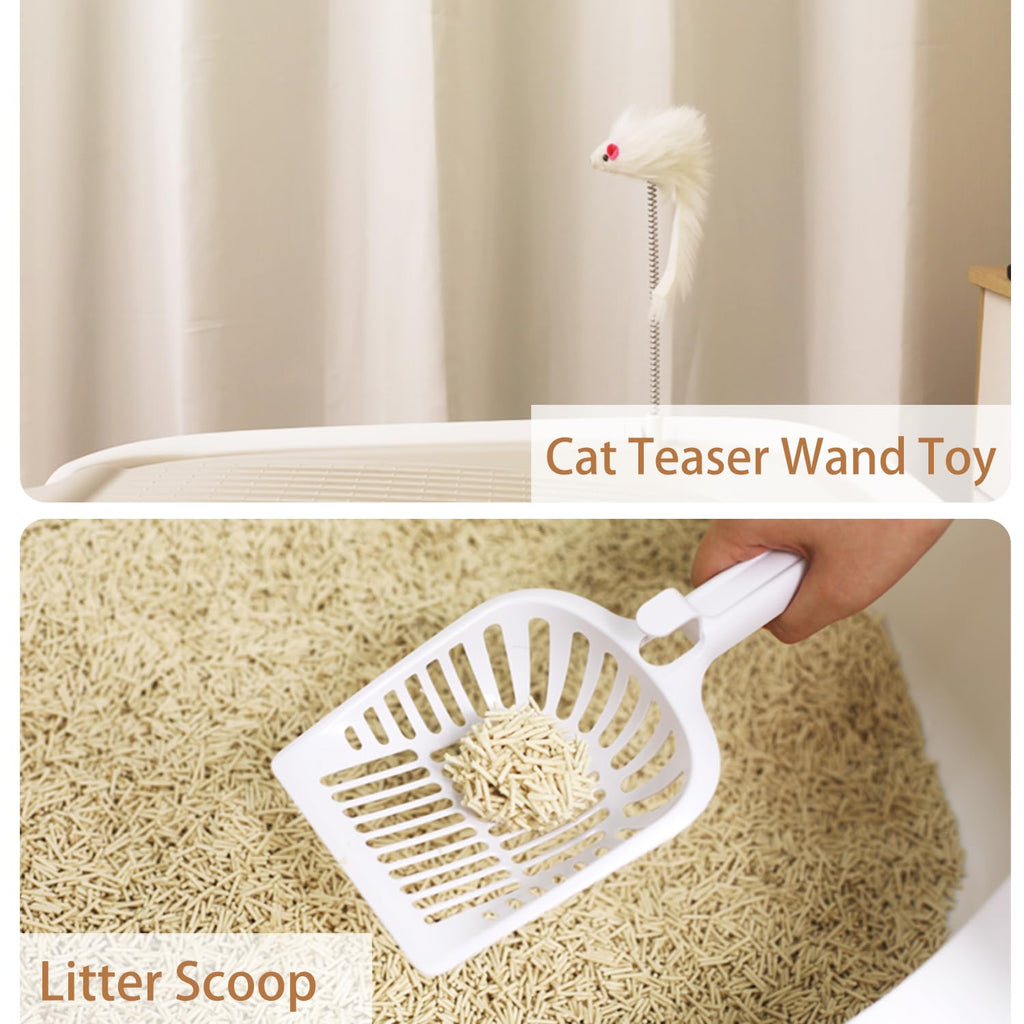 Molded Cat Litter Box with Scoop S35095