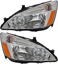 Honda Accord Headlights Lamps 2003 2004 2005 2006 2007 M6314