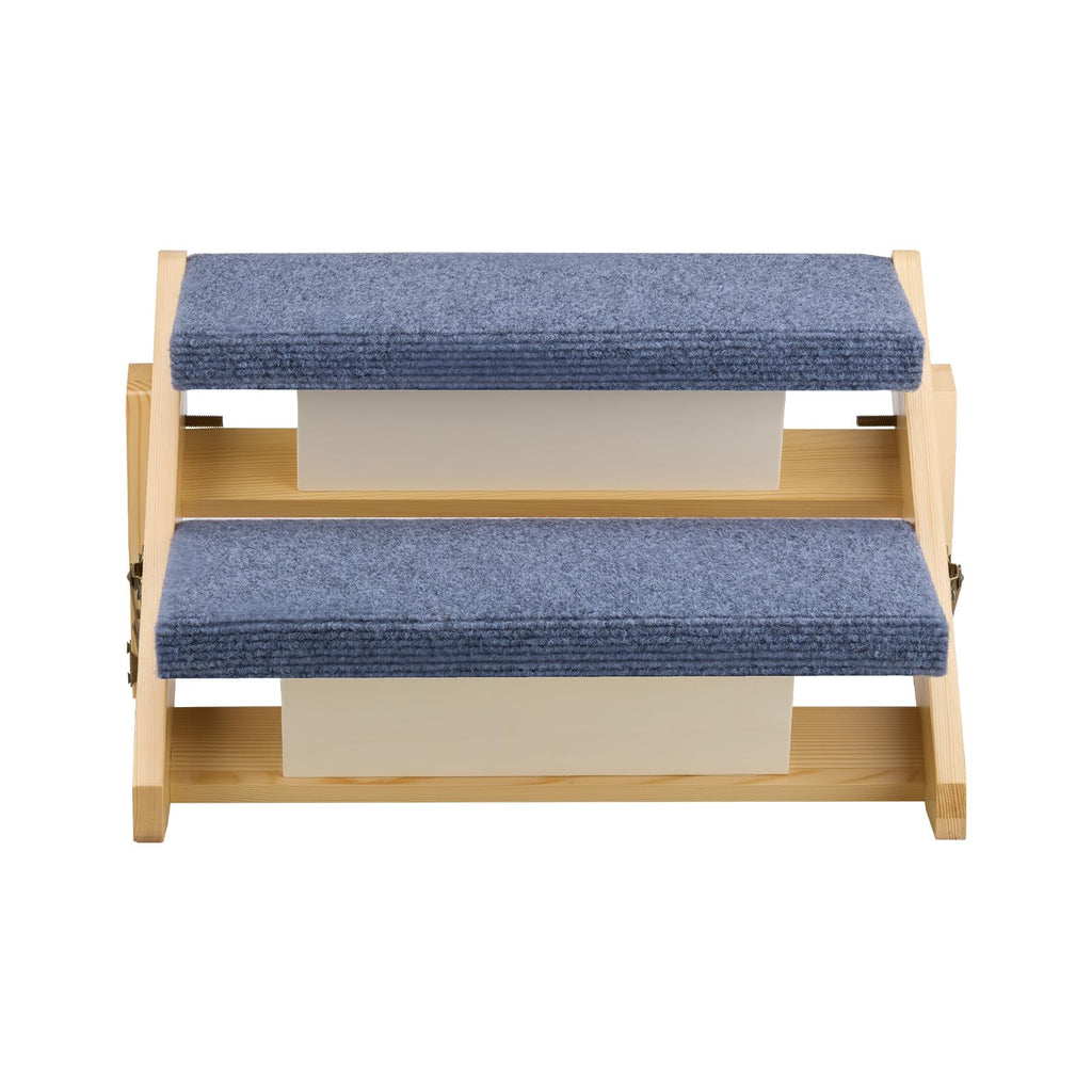 Wood 2-Step Pet Stairs D1204