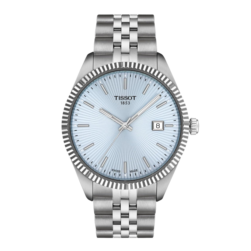 Ice Blue Dial 40mm Swiss Quartz Watch J36715